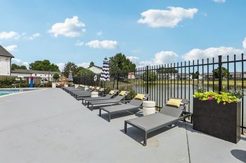 Brand new poolside furniture